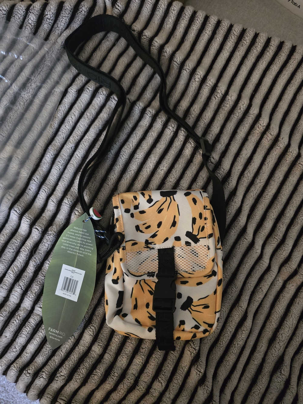 FARM RIO BNWT Bossa Banana Crossbody Bag Festival Bag - Picture 2 of 12